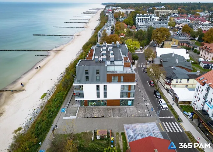 Apartamento 365pam - Sailor Z Widokiem Na Morze Ustronie Morskie